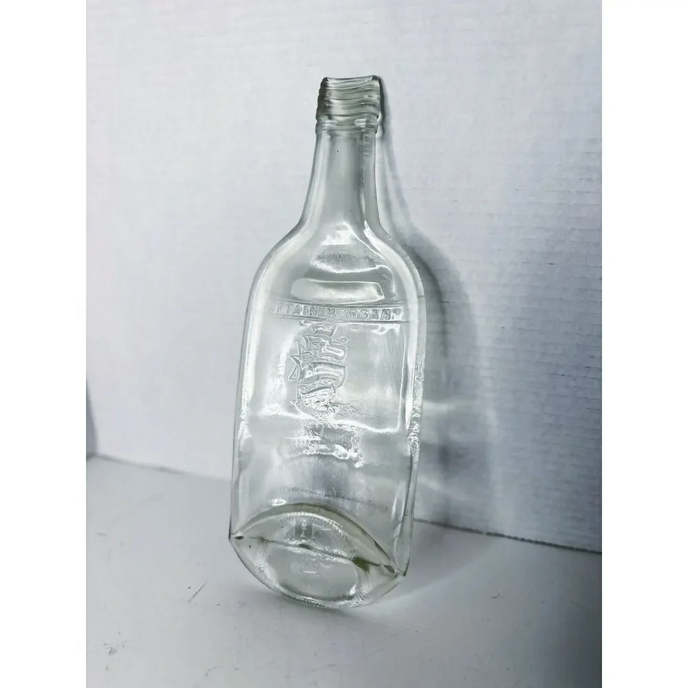 Clear Green Glass Pirate Upcycled Wine‎ Bottle Serving Tray, spoon rest